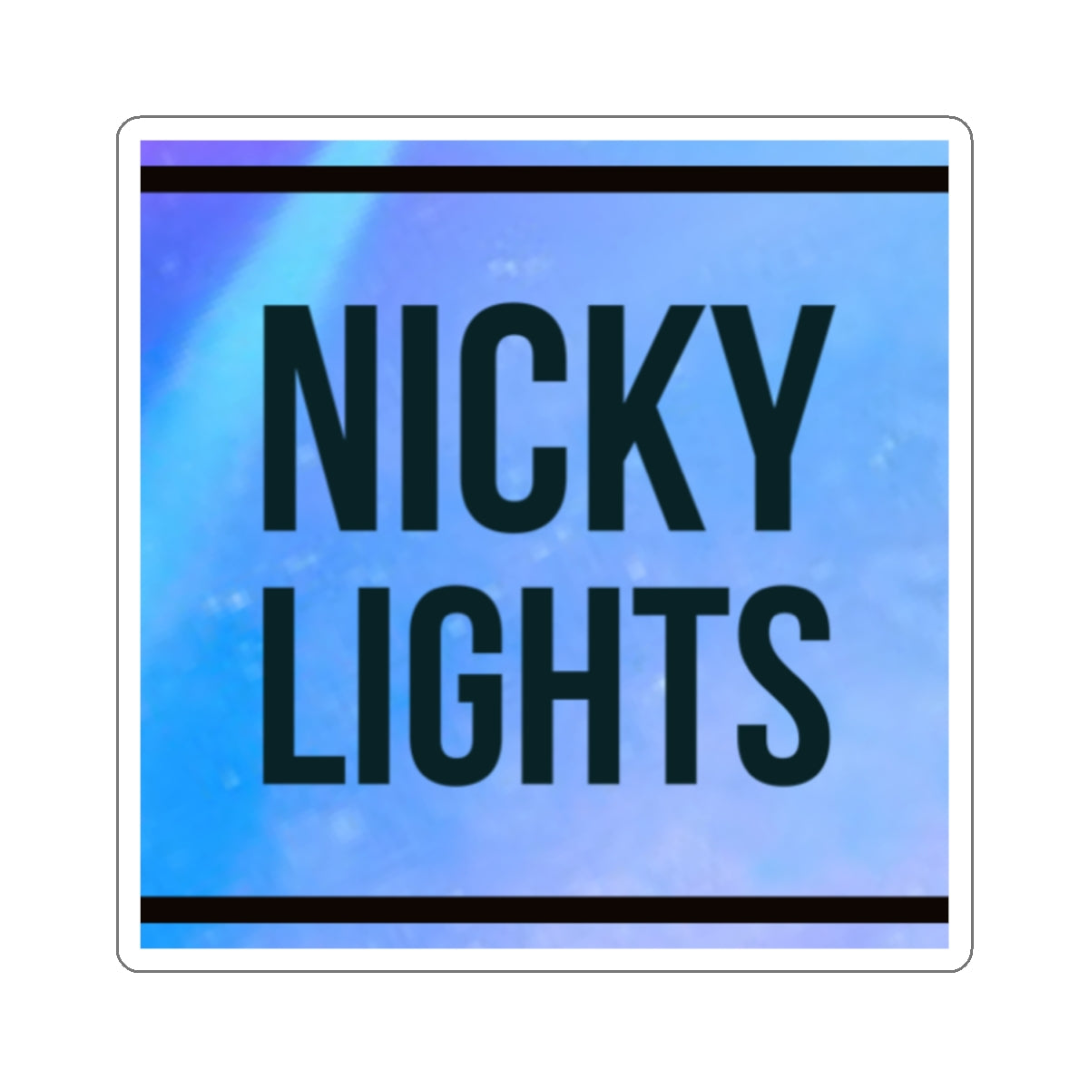 Nicky Lights Stickers